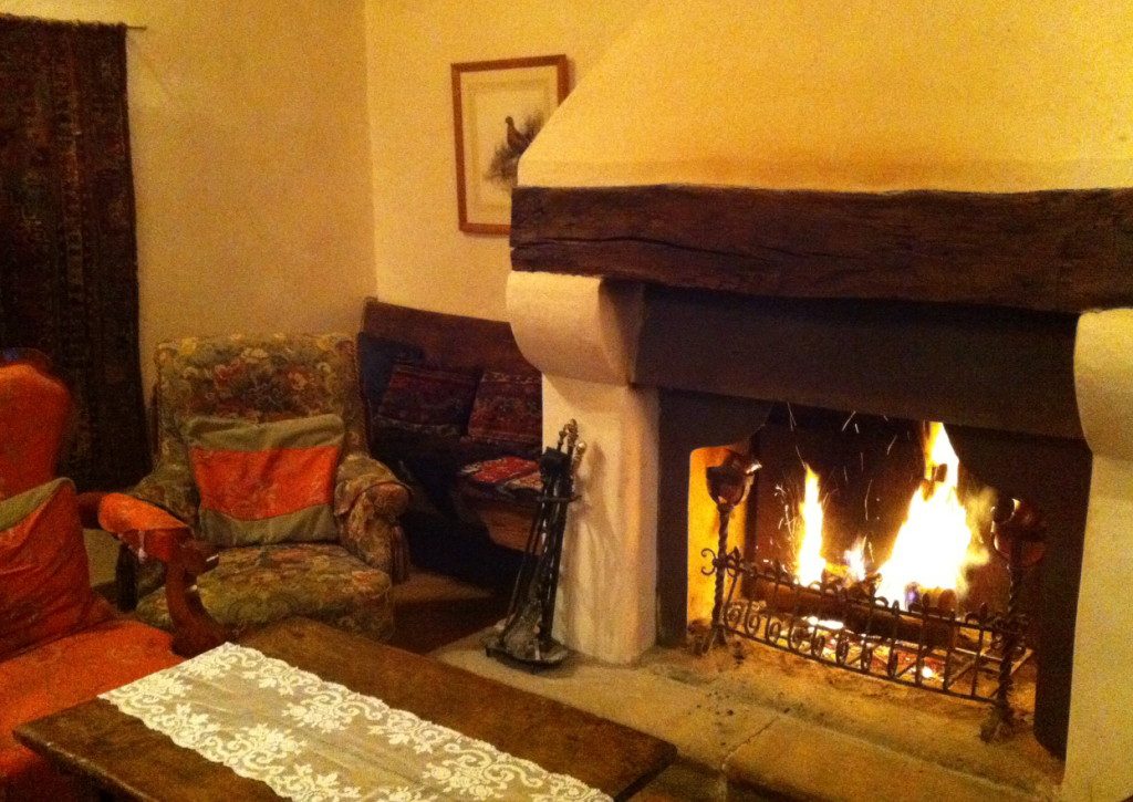 Sitting by the fire in Valea Zalanului, Transylvania. 