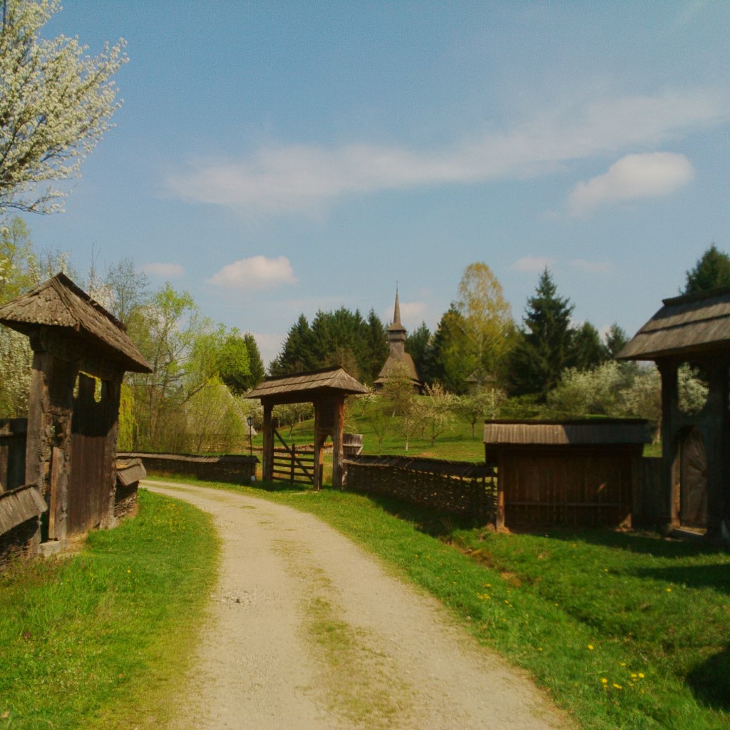 Maramures typical village setting