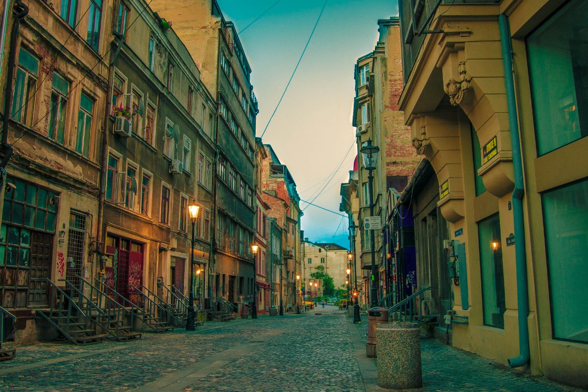 Bucharest historic buildings