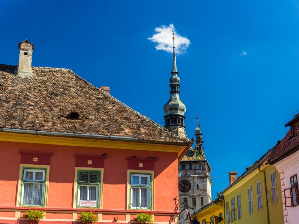Guild Towers in Sighisoara