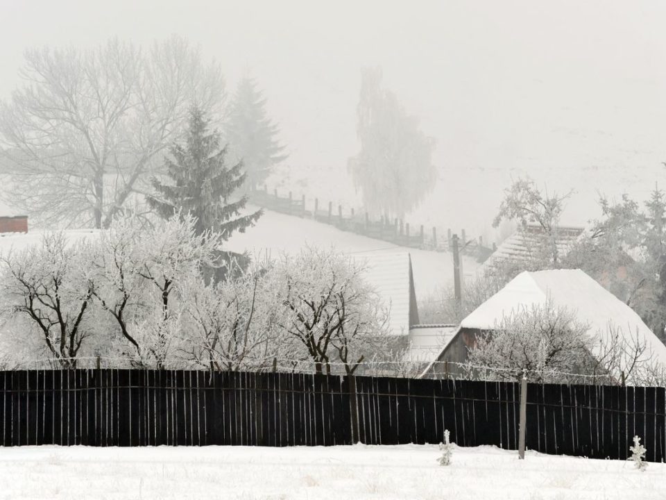 Winter in Romania