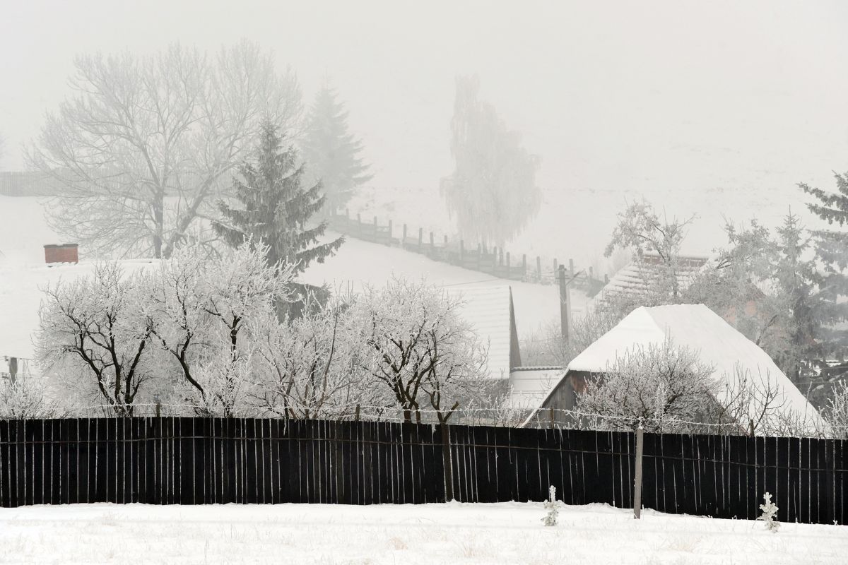 Winter in Romania