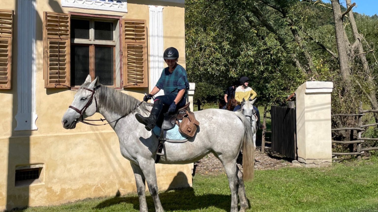 Horseback riding in Romania