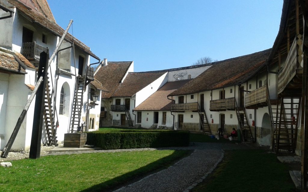 Fortified church in Harman - Transylvania