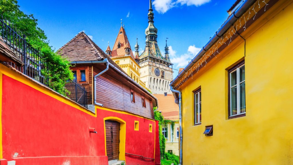 The Clock Tower in Sighisoara