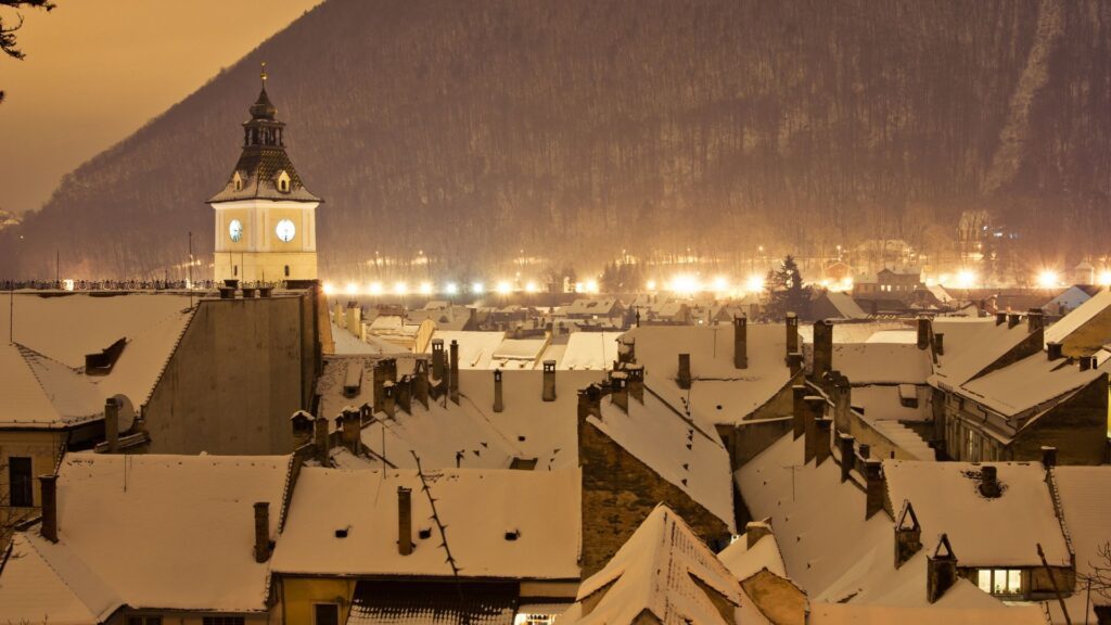 Brasov is one of the best places to spend New Year's Eve in Romania