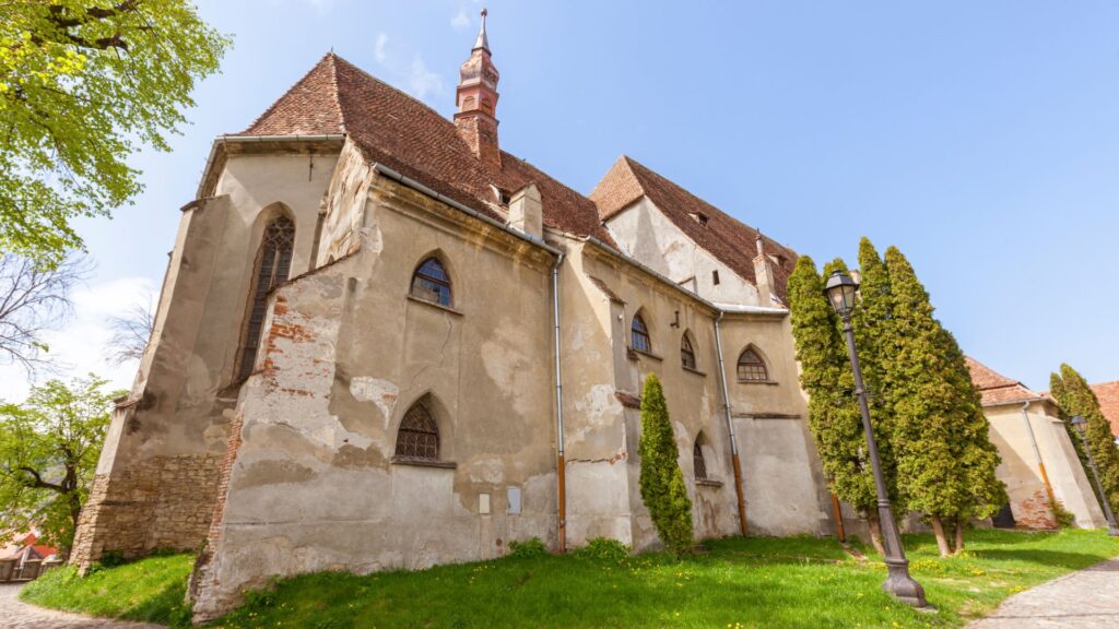 The Church of the Monastery is a Dominican monastery documented from 1298