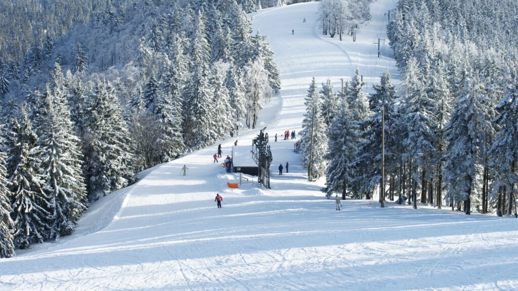 Transalpina ski resort in Romania is perfect for snowboarding