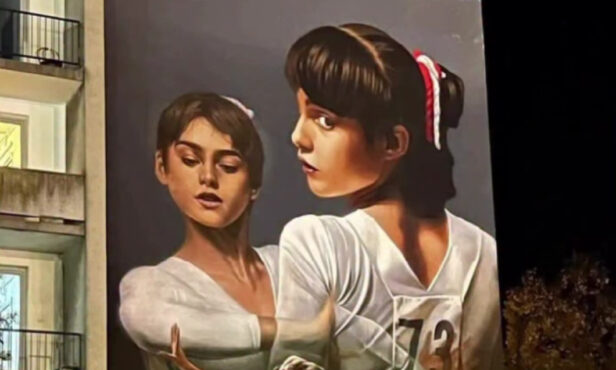 nadia comaneci mural