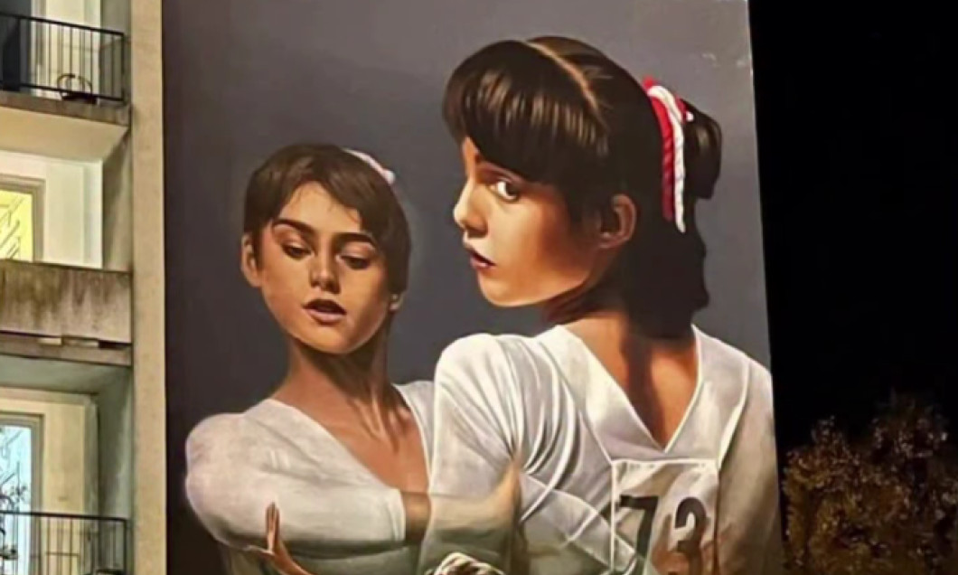 nadia comaneci mural